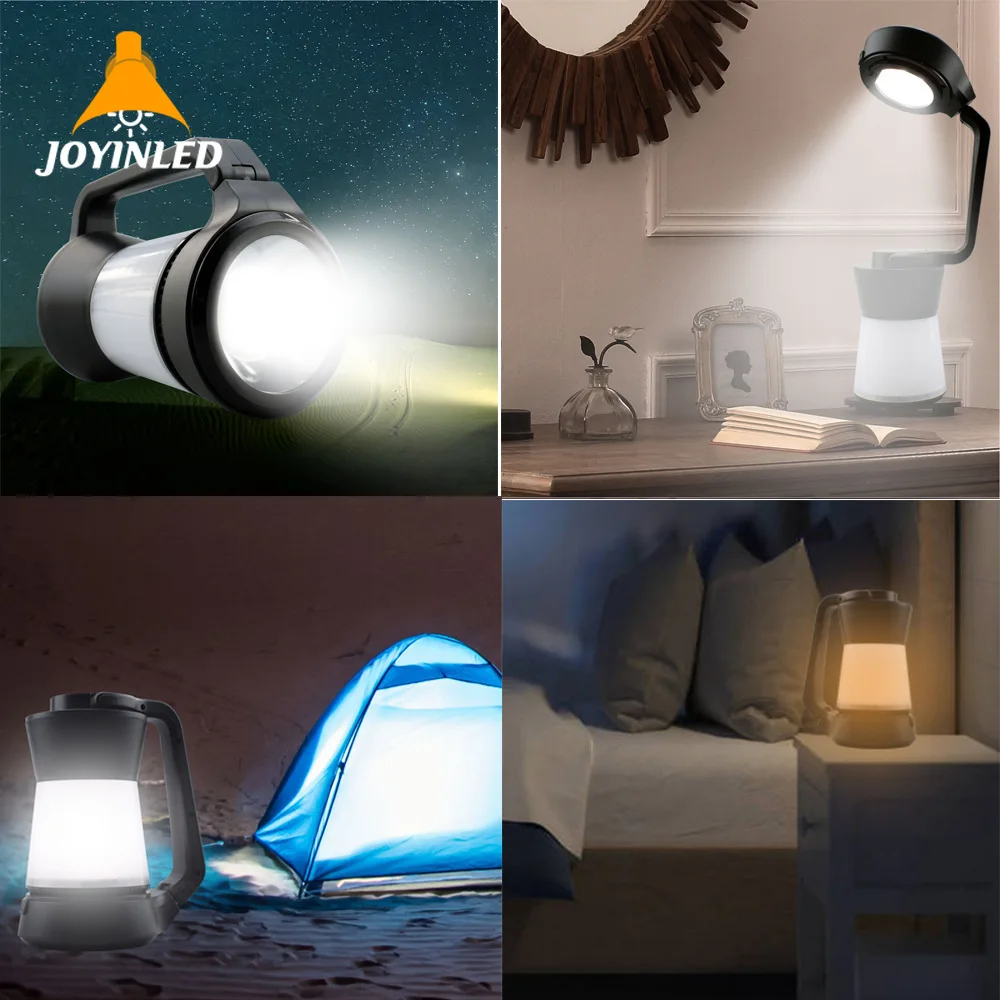 Перезаряжаемый открытый многофункциональный фонарь для кемпинга, факельное освещение, светодиодные портативные фонари для кемпинга, фонари для палатки, настольные лампы для дома Изображение 0
