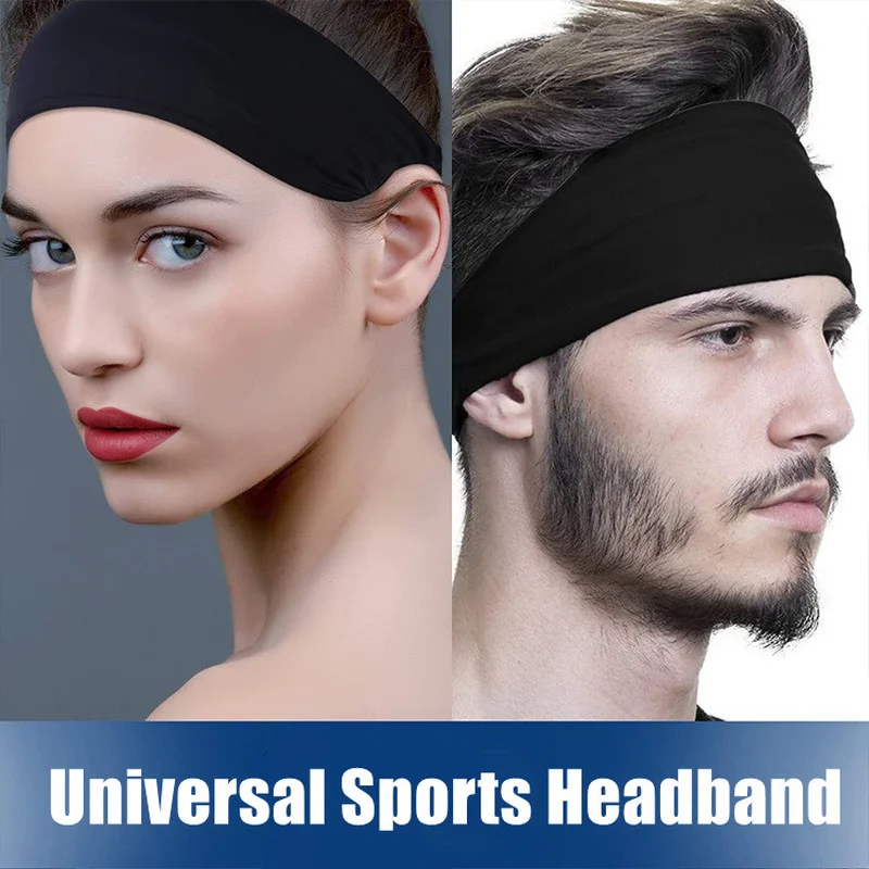 Повязки на голову для женщин, Мужская Повязка на голову, спортивная лента, Спортивная лента для тенниса и тренажерного зала Изображение 0