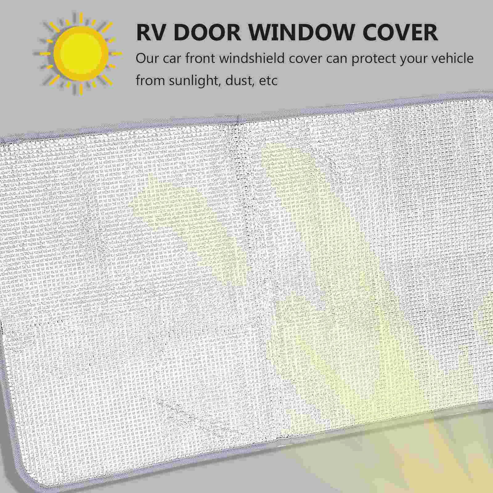 Крышка лобового стекла, плотные шторы, солнцезащитный козырек, шторка для двери прицепа для автомобиля Изображение 1