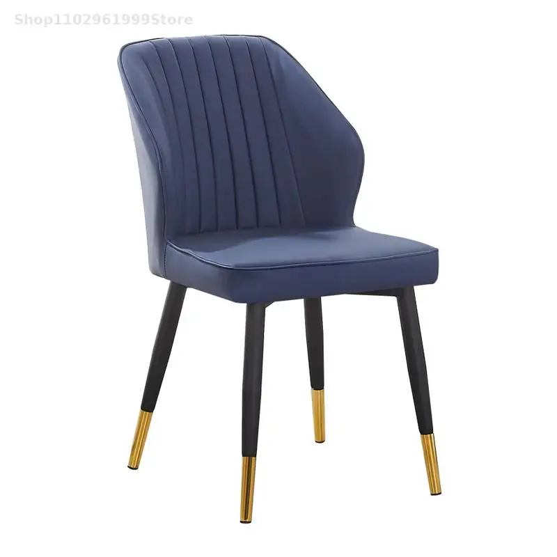 Роскошные скандинавские эргономичные обеденные стулья, комод для отдыха, Дизайнерская кухня, стулья для гостиной, письменный стол, дизайнерская мебель XY50DC Изображение 5