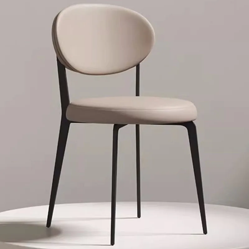 Обеденный Креативный обеденный стул Туалетный столик для макияжа Белое офисное кресло Минималистичный дизайн Sillas De Comedor Мебель для балкона WXH29XP Изображение 3
