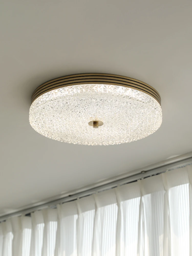 Потолочный светильник с роскошной золотой защитой для глаз, современный простой светильник для кабинета в спальне Изображение 1