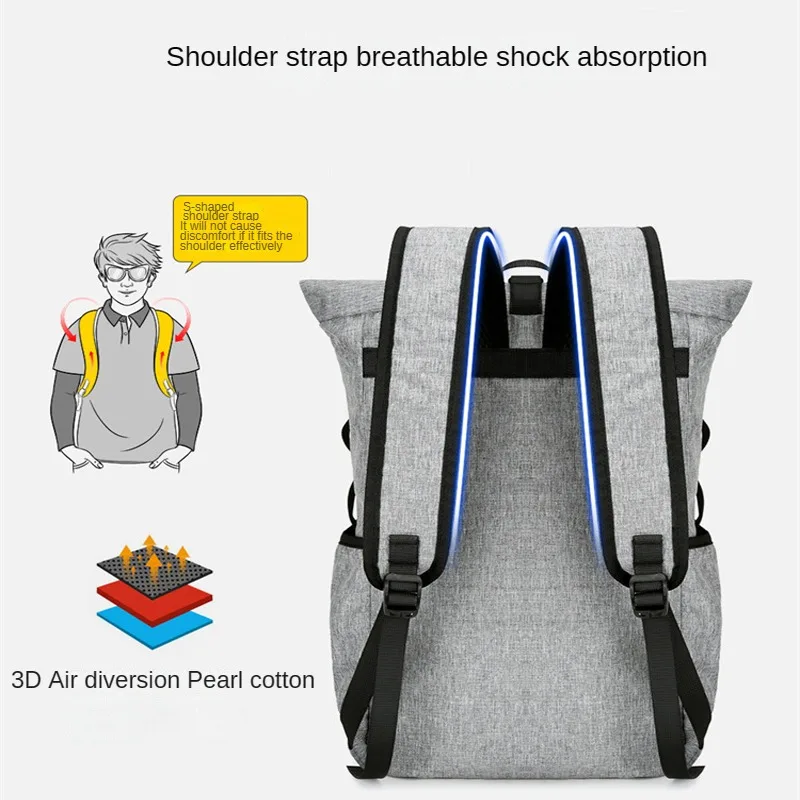 Сверхлегкий складной рюкзак для путешествий, походов, Водонепроницаемый рюкзак для отдыха на природе для мужчин и женщин, школьная спортивная сумка Изображение 2