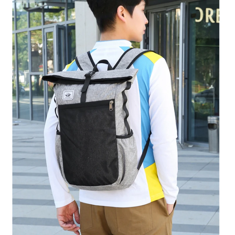 Сверхлегкий складной рюкзак для путешествий, походов, Водонепроницаемый рюкзак для отдыха на природе для мужчин и женщин, школьная спортивная сумка Изображение 5