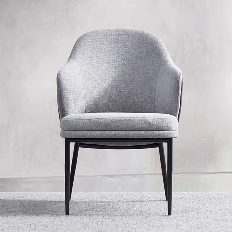 Дизайнерский роскошный обеденный стул Nordic Accent, современный эргономичный деревянный стул, кресло из искусственной кожи Sedie Sala Da Pranzo Furniture YY50DC Изображение 5