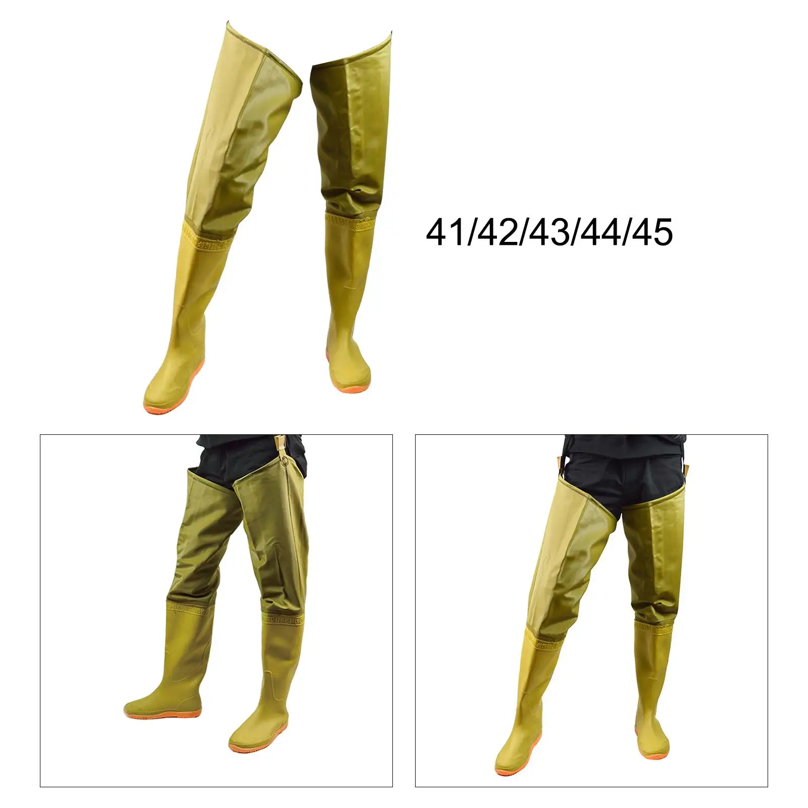 Набедренные повязки, водонепроницаемые набедренные повязки на рифленой подошве, водонепроницаемые штаны с пряжкой Изображение 2