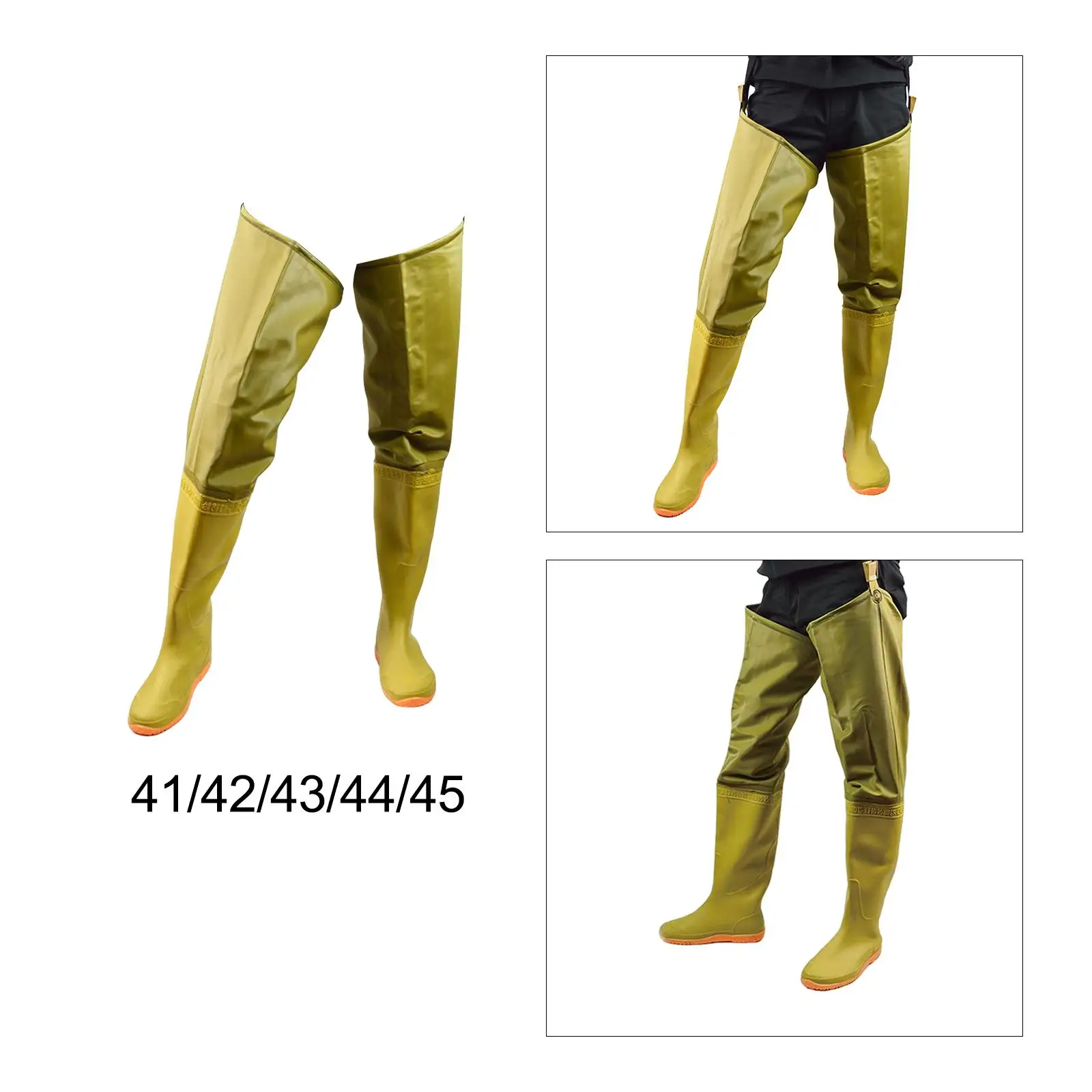 Набедренные повязки, водонепроницаемые набедренные повязки на рифленой подошве, водонепроницаемые штаны с пряжкой Изображение 4
