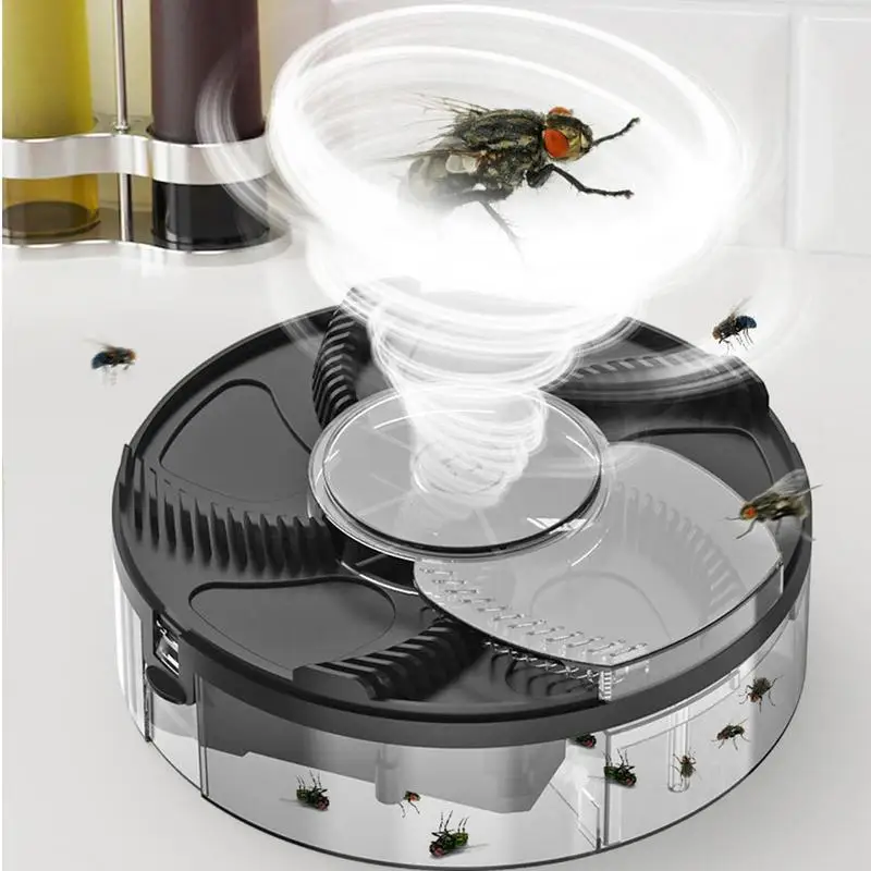Ловушка для мух, внутренняя Электрическая съемная автоматическая мухоловка, бытовая система контроля отбраковки мух, внутренняя электрическая мухоловка Изображение 2